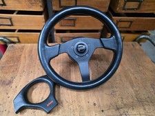 VW Audi BMW Opel Victor Sportlenkrad  Leder KBA 70147- 32cm + Nabe M1261  