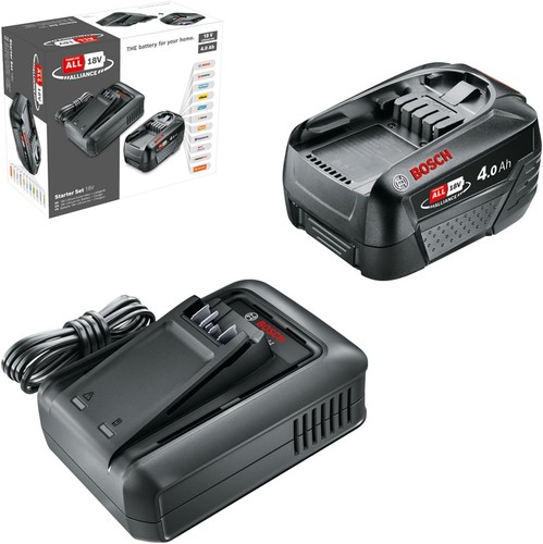 Bosch 18v starter set 0ah - starter, 4,0ah