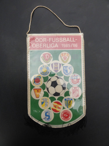 Wimpel 1985 ddr fussball - 1985/86,