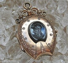 Onyxmedaillon Medaillon mit