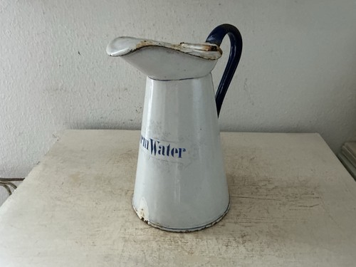 Alter emaille krug warm - alter, „warm