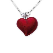 Krone mit Herz Anhänger ohne