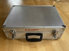 Aluminium Alu  Handkoffer Piloten  Aktenkoffer Aufbewahrung 46x36x16 Klappgriff