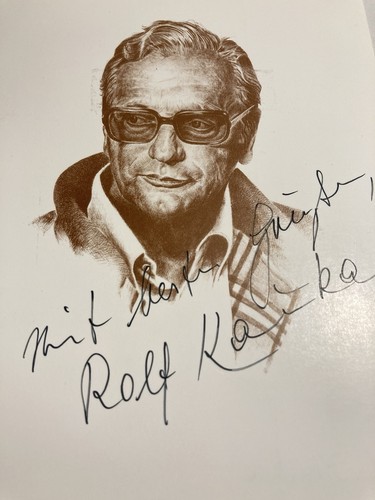 Rolf kauka signiert - rolf,