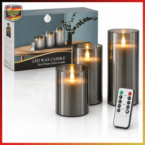 Led kerzen stück 15cm - kerzen,