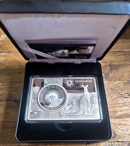 1oz silber kangaroo 3oz - 1oz, im
