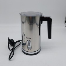 Elektrischer 4 in 1 Milchaufschäumer: Milchschäumer aus Edelstahl für heißen und