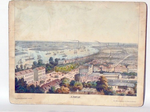 Lithografie guckkastenbild - guckkastenbild, nr