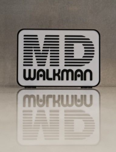 Sony minidisc walkman - md, 3d