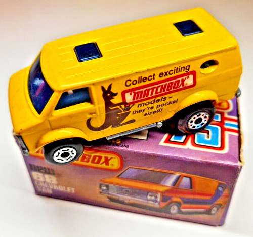 Matchbox chevrolet van - matchbox, nr