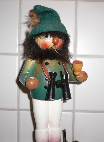 Vintage räuchermann jäger - vintage,