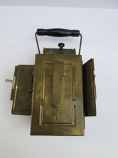 Messing Bahnlampe 1952