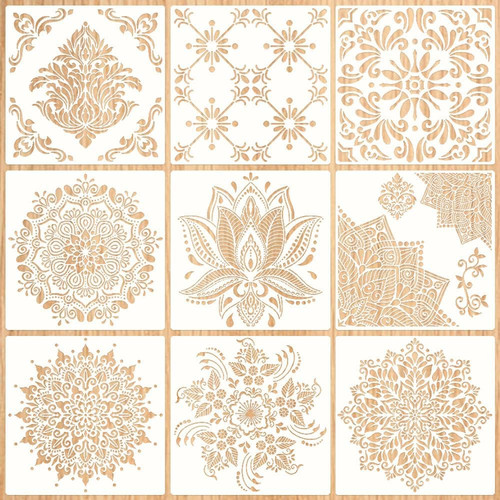 Stück groß mandala - 9,
