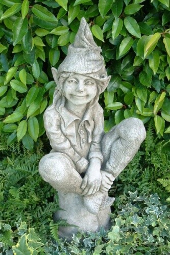 Gartenfigur elfe susan - gartenfigur,