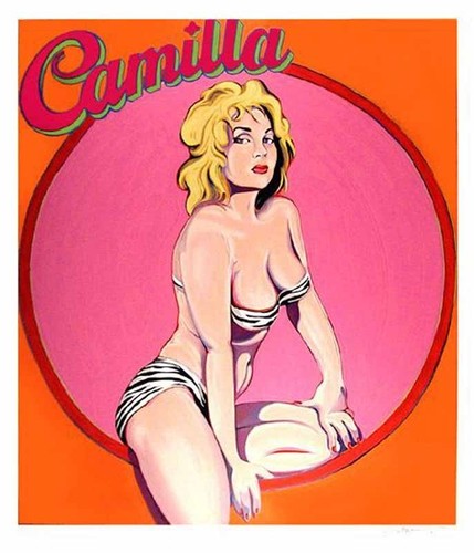 Mel ramos camilla 1990 - ramos,