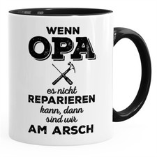Tasse für Opa Spruch Wenn Opa