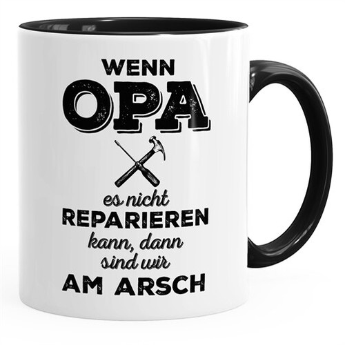 Tasse für opa spruch - tasse,