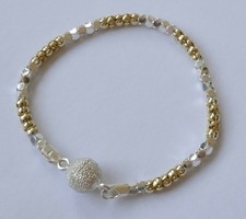 Armband 925 silber teils - armband,
