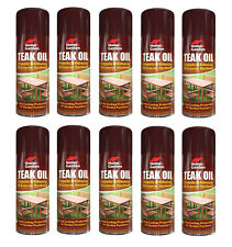 Teakölspray 400ml Haus & Gartenmöbel Hartholz Terrassenschutz Pflege UK
