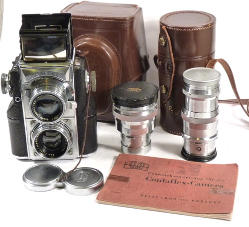 Zeiss ikon contaflex tlr - zeiss, mit