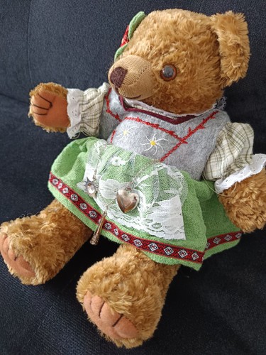 Vintage plüsch teddy bär - plüsch,