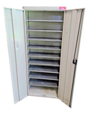 Werkstattschrank Werkzeugschrank Metallschrank  Lager Schrank Spind 68x28x174cm