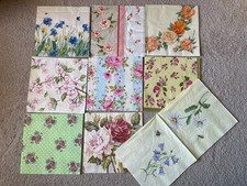 9 verschiedene Servietten Pack