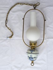 rustikale Messing-Lampe