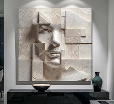 XXL LEINWAND BILD 140x140x5