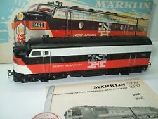 MÄRKLIN  3062 DIESEL - LOK F7 NEW HAVEN  MIT OVP, ANLEITUNG, PRÜFSIEGEL