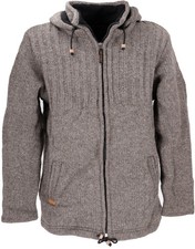 Strickjacke unisex wolljacke - strickjacke,