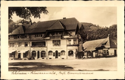 Schönau schwarzwald - ak,
