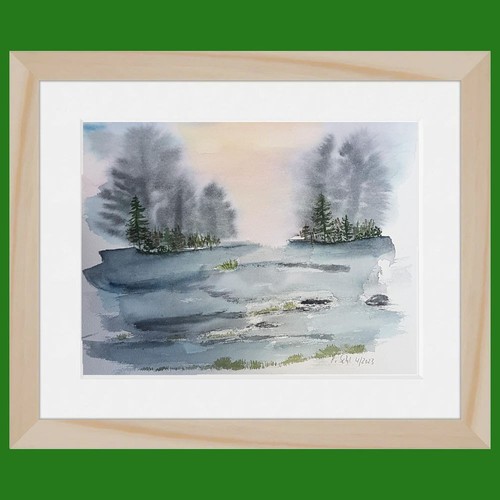Original bild aquarell - original,