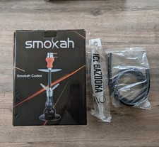 Smokah Codex Shisha Set + ICE Bazooka  + Silikon Schlauch