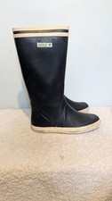 Regenstiefel Strand Wasser