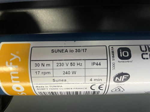 Somfy sunea 17 - somfy,