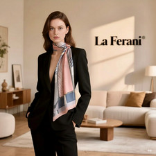 Scarf silk 180x90 vintage silk