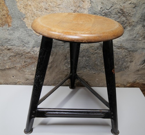 Vintage hocker industriedesign - hocker,