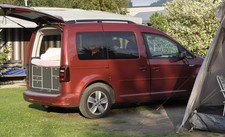 Mobilcamping Vanessa Heckküche + Schlafsystem für Caddy 3/4 + passendes Zubehör