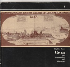 DDR Prospekt Gera von 1985 In
