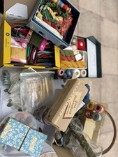 Konvolut Stopf Und Handarbeitsgarn Knöpfe Garn (031)