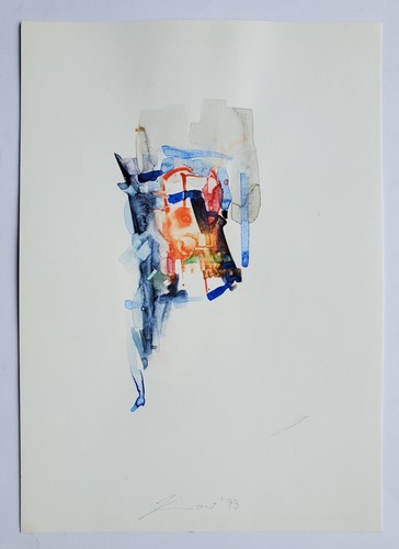 Aquarell abstrakt contemporary - abstrakt,