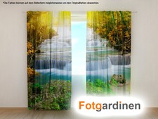 Fotogardinen "Wasserfall"