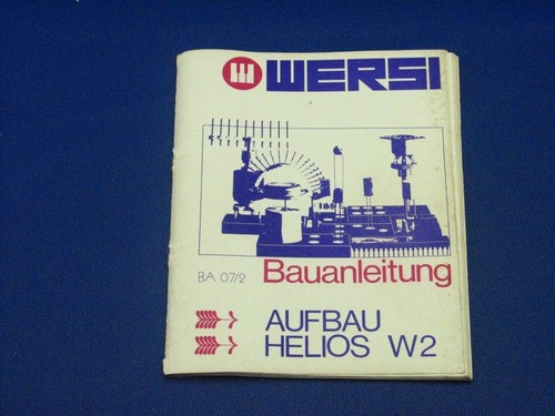Aufbau aus wersi helios - aufbau,