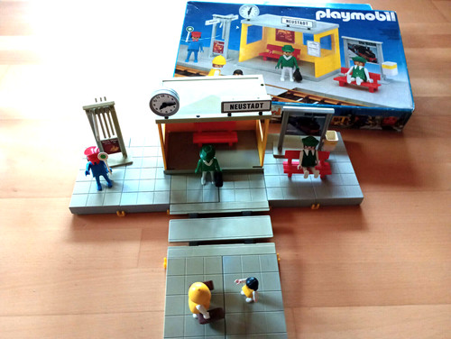 Playmobil 4370 bahnhof - playmobil,