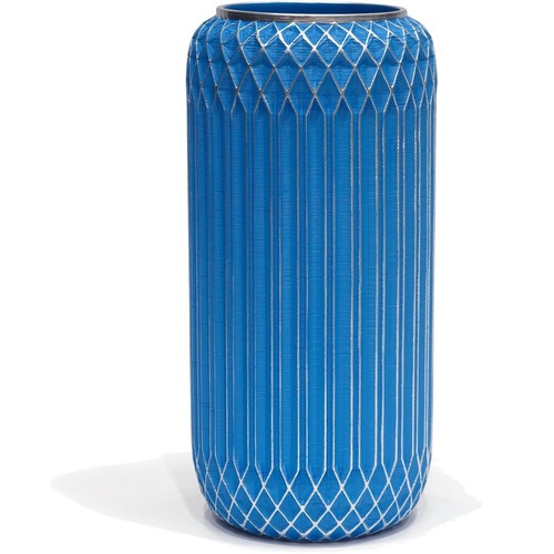 Große blumenvase blau - große, 28