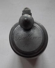BIERKRUG  mit Zinndeckel  (1