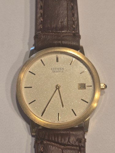 Citizen quarzuhr lederarmband - quarzuhr,