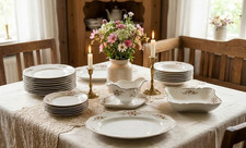 FK Porzellan Tischgedeck