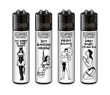 Clipper Feuerzeug 4er Set FFX